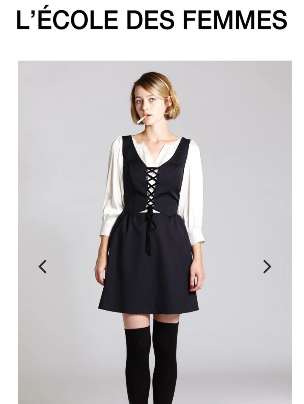 L'École Des Femmes Milkmaid Dress Size 10
